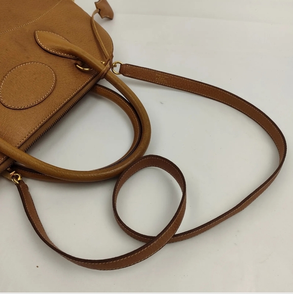 Hermes Hand Bag Bolide 37 Light Brown Leather - Picture 6 of 9